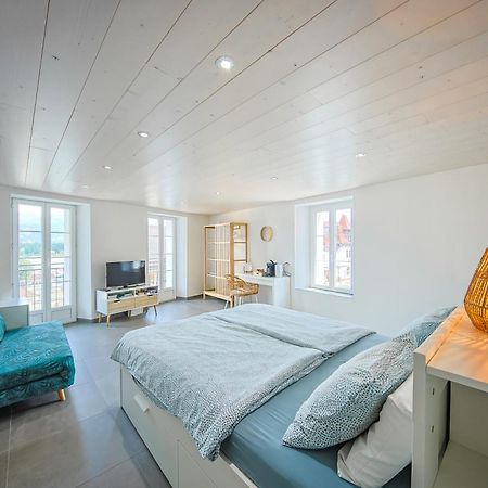 Aloha Chambres Port-Valais Bagian luar foto