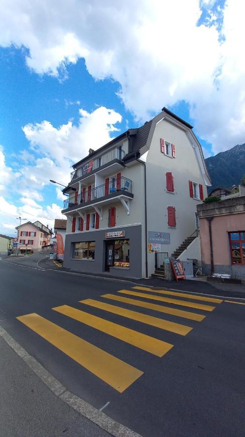 Aloha Chambres Port-Valais Bagian luar foto