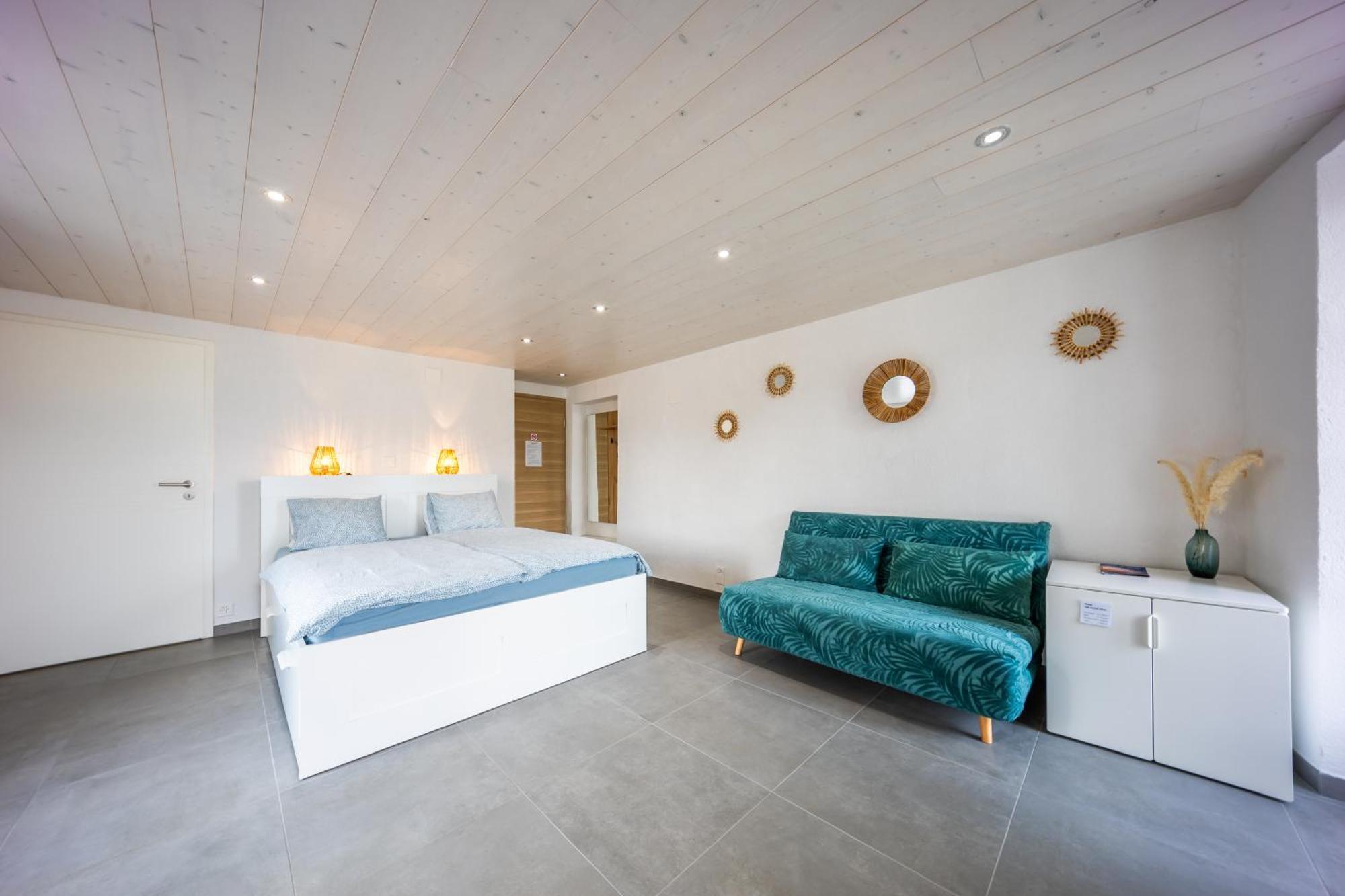 Aloha Chambres Port-Valais Bagian luar foto