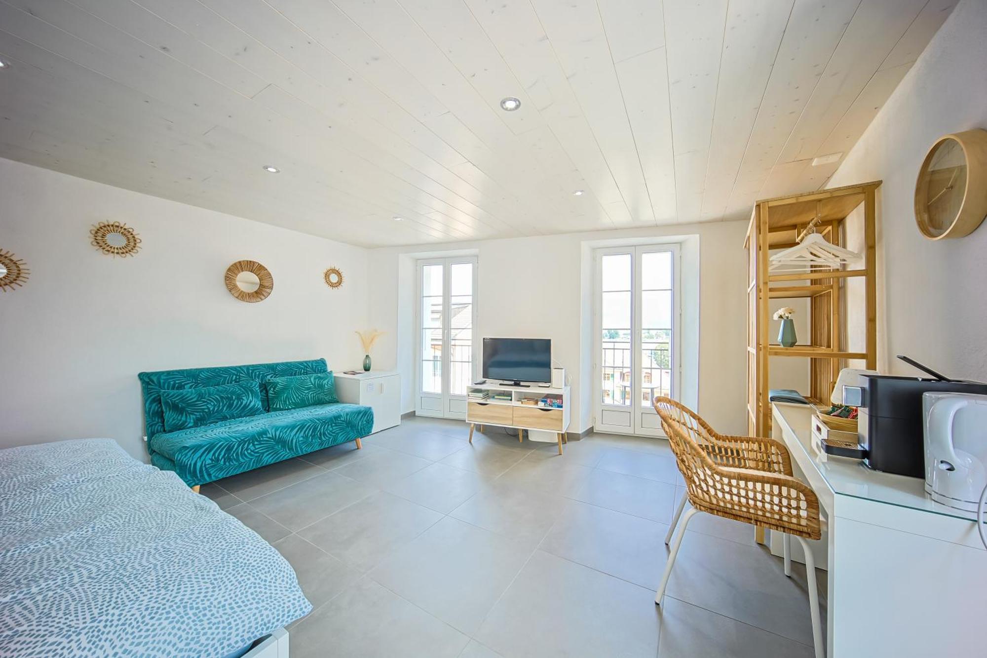 Aloha Chambres Port-Valais Bagian luar foto