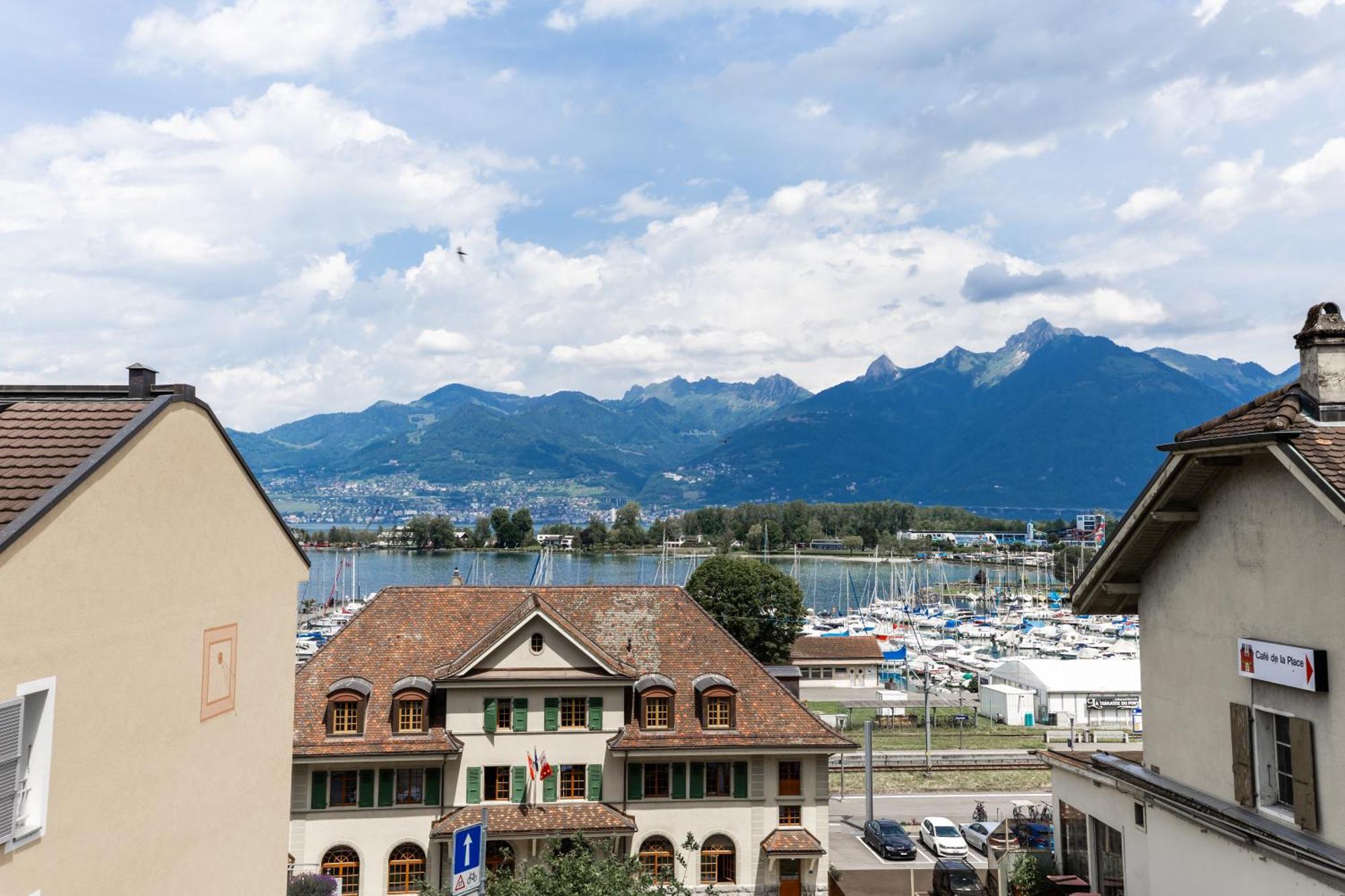 Aloha Chambres Port-Valais Bagian luar foto